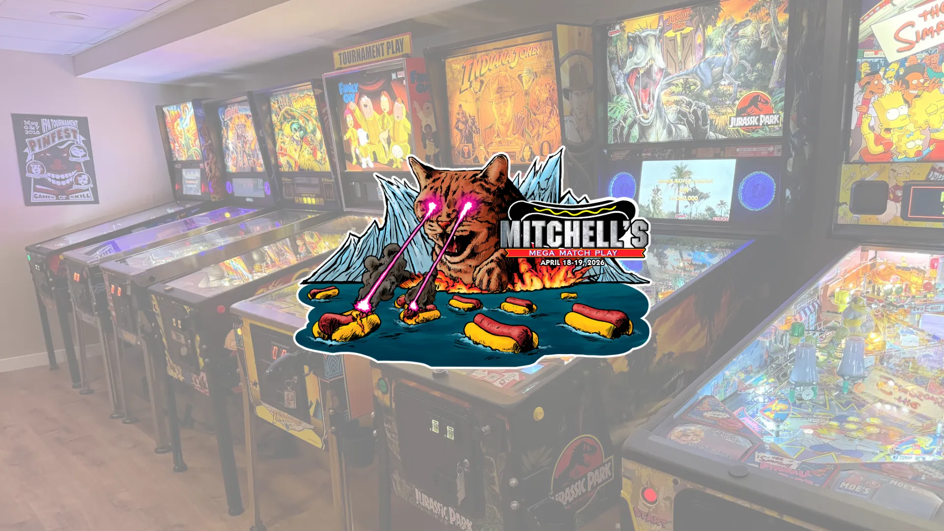 Mitchell's Mega Matchplay 2026 — April 18-19, 2026